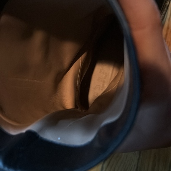 MARNI calf length leather moto boots - Picture 9 of 16